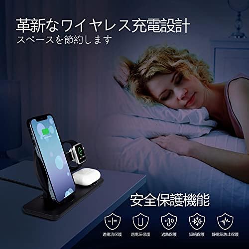 Cargador Qi Wireless 3 en 1 – Rápido y Universal.